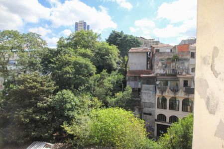 Vista da Sala de kitnet/studio à venda com 2 quartos, 90m² em Vila Alzira, Santo André