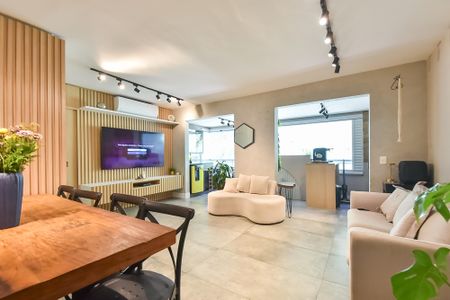 Sala de apartamento à venda com 3 quartos, 99m² em Cambuci, São Paulo