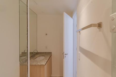 Studio para alugar com 26m², 1 quarto e sem vagaBanheiro da Suíte
