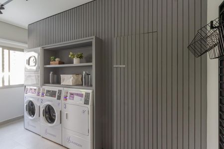 Studio para alugar com 26m², 1 quarto e sem vagaÁrea comum - Lavanderia