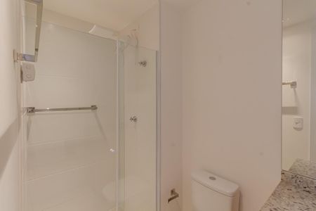 Studio para alugar com 26m², 1 quarto e sem vagaBanheiro da Suíte