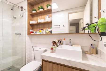 Apartamento à venda com 68m², 2 quartos e 1 vagaBanheiro Social 