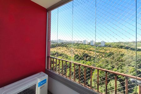 Varanda da Sala de apartamento para alugar com 3 quartos, 76m² em Jardim Anton Von Zuben, Campinas