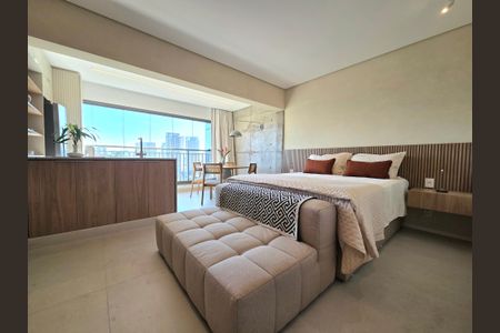 Studio de kitnet/studio para alugar com 1 quarto, 35m² em Indianópolis, São Paulo