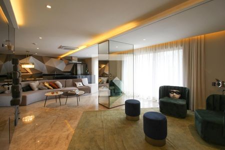 Studio para alugar com 35m², 1 quarto e sem vagaÁrea comum - Salão de festas