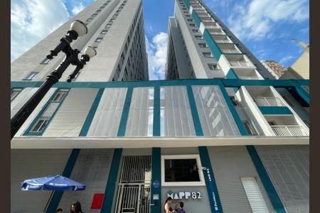 Apartamento para alugar com 26m², 1 quarto e sem vagaFachada do Prédio