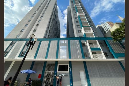 Apartamento para alugar com 26m², 1 quarto e sem vagaFachada do Prédio