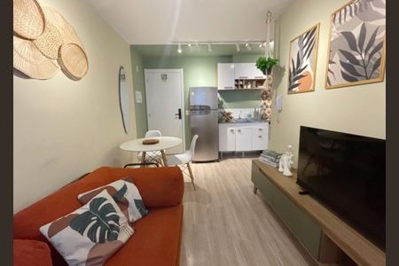 Apartamento para alugar com 26m², 1 quarto e sem vagaSala