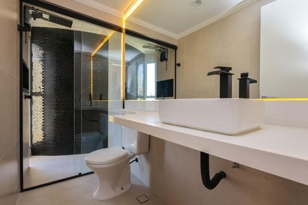 Apartamento à venda com 86m², 3 quartos e 2 vagasBanheiro da Suíte