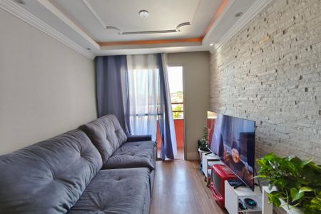 Sala de apartamento à venda com 3 quartos, 70m² em Recanto do Sol I, Campinas