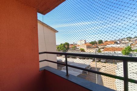 Varanda da Sala de apartamento à venda com 3 quartos, 70m² em Recanto do Sol I, Campinas