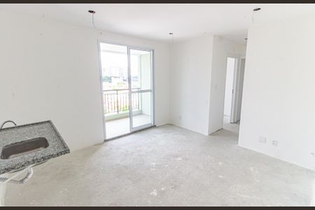 Sala/Cozinha de apartamento à venda com 2 quartos, 47m² em Mooca, São Paulo