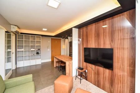 Sala de apartamento à venda com 1 quarto, 60m² em Petrópolis, Porto Alegre