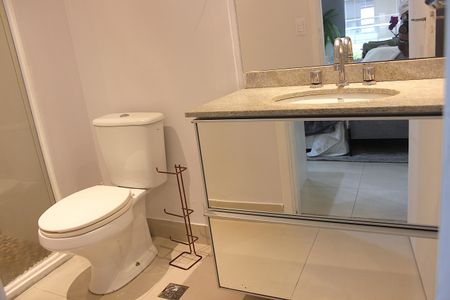 Studio à venda com 52m², 1 quarto e 1 vagaBanheiro