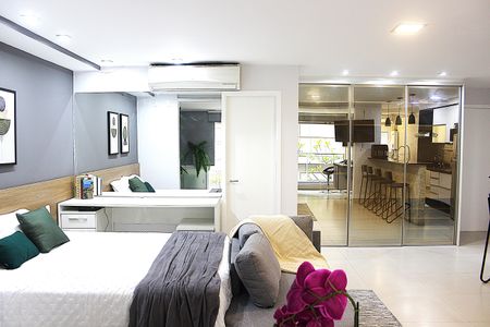 Studio à venda com 52m², 1 quarto e 1 vagaSala - Dormitório