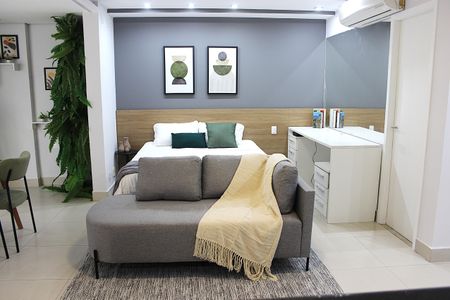 Studio à venda com 52m², 1 quarto e 1 vagaSala - Dormitório