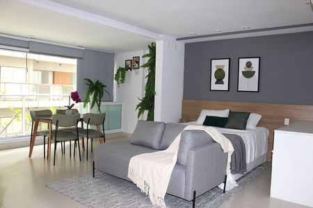 Studio à venda com 52m², 1 quarto e 1 vagaSala - Dormitório