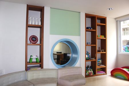 Studio à venda com 52m², 1 quarto e 1 vagaBrinquedoteca
