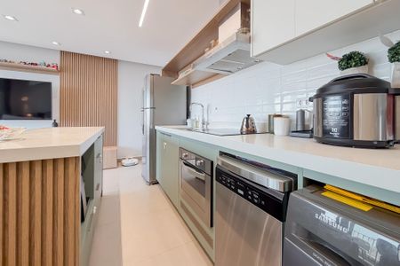 Apartamento à venda com 62m², 2 quartos e 1 vagaCozinha e Área de Serviço