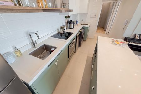 Apartamento à venda com 62m², 2 quartos e 1 vagaCozinha e Área de Serviço