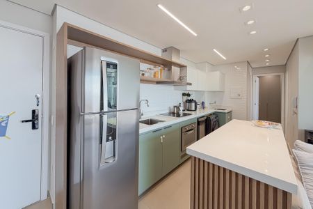 Apartamento à venda com 62m², 2 quartos e 1 vagaCozinha e Área de Serviço