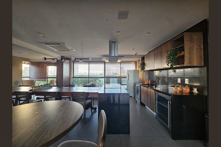 Apartamento para alugar com 44m², 1 quarto e 1 vaga Apartamento para alugar com 44m², 1 quarto e 1 vagaÁrea gourmet