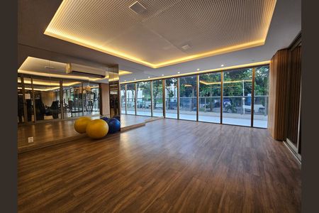 Apartamento para alugar com 44m², 1 quarto e 1 vaga Apartamento para alugar com 44m², 1 quarto e 1 vagaAcademia