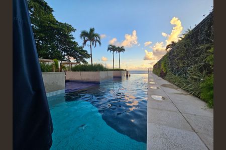 Apartamento para alugar com 44m², 1 quarto e 1 vaga Apartamento para alugar com 44m², 1 quarto e 1 vagaÁrea comum - Piscina
