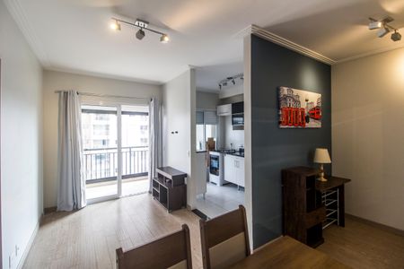 Sala  de apartamento para alugar com 1 quarto, 46m² em Melville Empresarial Ii, Barueri