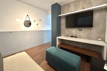 Sala  de apartamento para alugar com 1 quarto, 39m² em Centro, Florianópolis