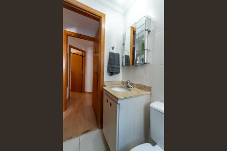 Apartamento à venda com 76m², 3 quartos e 2 vagasBanheiro da Suíte