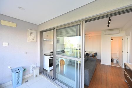 Apartamento à venda com 46m², 1 quarto e 1 vagaVaranda