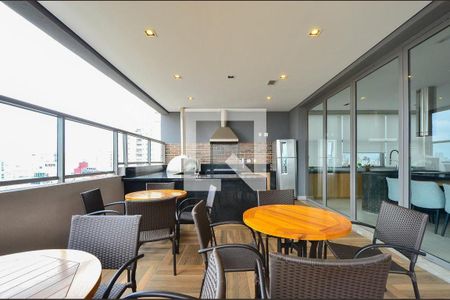 Apartamento à venda com 46m², 1 quarto e 1 vagaChurrasqueira