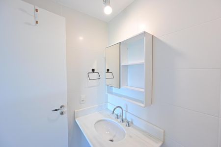 Apartamento à venda com 46m², 1 quarto e 1 vagaBanheiro Social