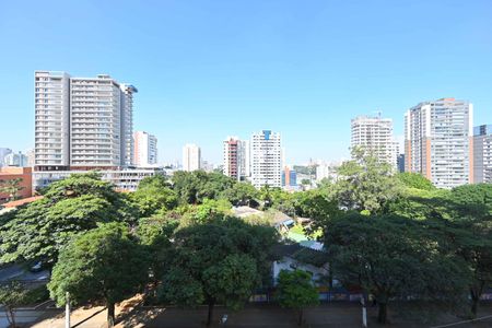 Vista da Varanda de apartamento à venda com 1 quarto, 46m² em Vila Clementino, São Paulo