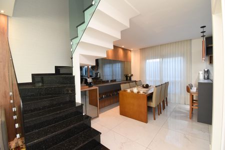 Casa de condomínio para alugar com 148m², 3 quartos e 4 vagasSala