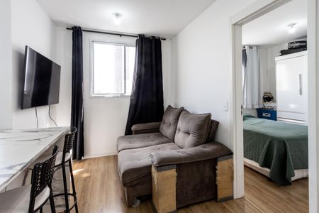 Sala de apartamento para alugar com 2 quartos, 40m² em Barra Funda, São Paulo