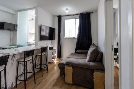 Apartamento para alugar com 40m², 2 quartos e sem vaga Apartamento para alugar com 40m², 2 quartos e sem vagaSala