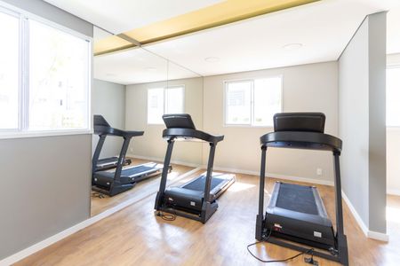 Apartamento para alugar com 40m², 2 quartos e sem vaga Apartamento para alugar com 40m², 2 quartos e sem vagaAcademia