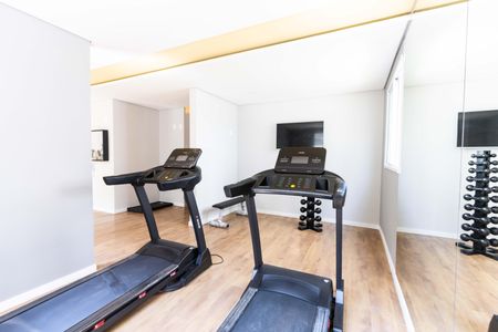 Apartamento para alugar com 40m², 2 quartos e sem vaga Apartamento para alugar com 40m², 2 quartos e sem vagaAcademia