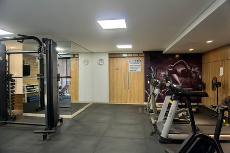 Apartamento para alugar com 77m², 3 quartos e 2 vagas Apartamento para alugar com 77m², 3 quartos e 2 vagasÁrea comum - Academia