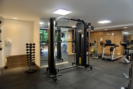 Apartamento para alugar com 77m², 3 quartos e 2 vagas Apartamento para alugar com 77m², 3 quartos e 2 vagasÁrea comum - Academia