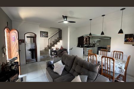 Sala - Sala de Jantar de casa à venda com 2 quartos, 119m² em Vila Guiomar, Santo André