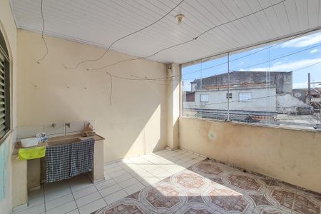 Varanda do Quarto 1 de casa para alugar com 2 quartos, 70m² em Vila das Valsas, São Bernardo do Campo