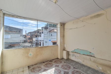 Varanda do Quarto 1 de casa para alugar com 2 quartos, 70m² em Vila das Valsas, São Bernardo do Campo