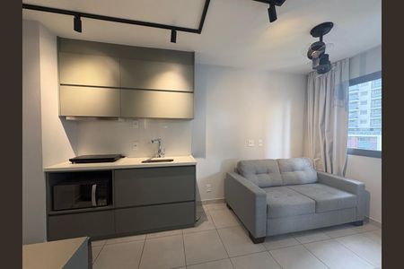 Studio para alugar com 25m², 1 quarto e sem vaga Studio para alugar com 25m², 1 quarto e sem vagaSala