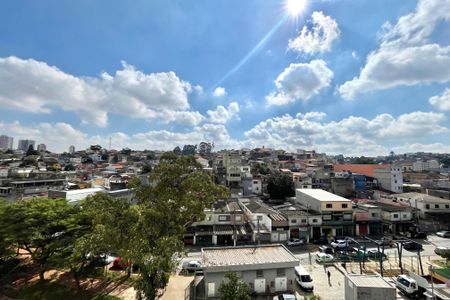 Vista da Sala de apartamento para alugar com 1 quarto, 27m² em Jardim Itacolomi, São Paulo
