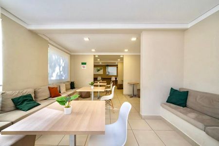 Apartamento para alugar com 27m², 1 quarto e sem vagaÁrea comum - Salão de festas