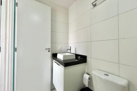 Apartamento para alugar com 27m², 1 quarto e sem vagaBanheiro da Suíte