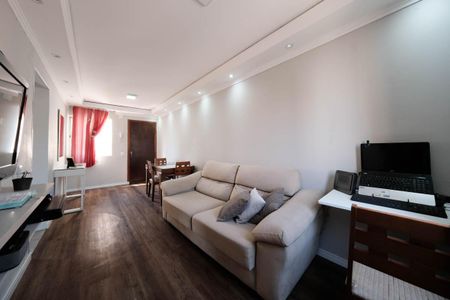 Sala de apartamento à venda com 2 quartos, 56m² em Conjunto Habitacional Padre Manoel da Nobrega, São Paulo